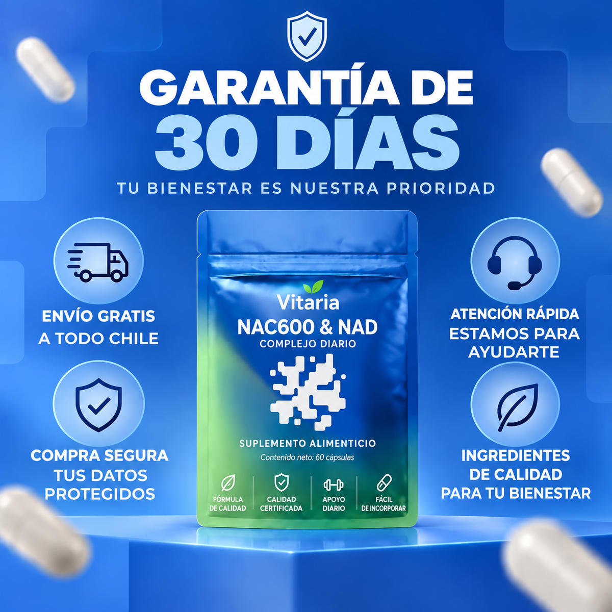 Lo que tu cuerpo necesita, en la dosis que realmente funciona.