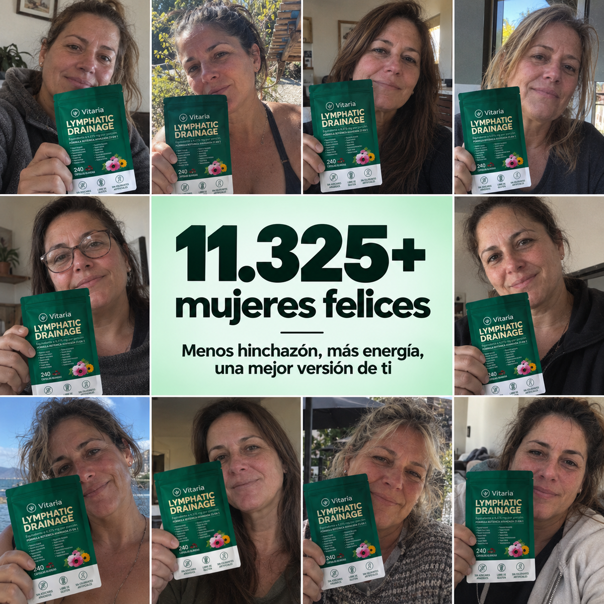 Vuelve a sentirte ligera, con energía y cómoda con tu cuerpo.