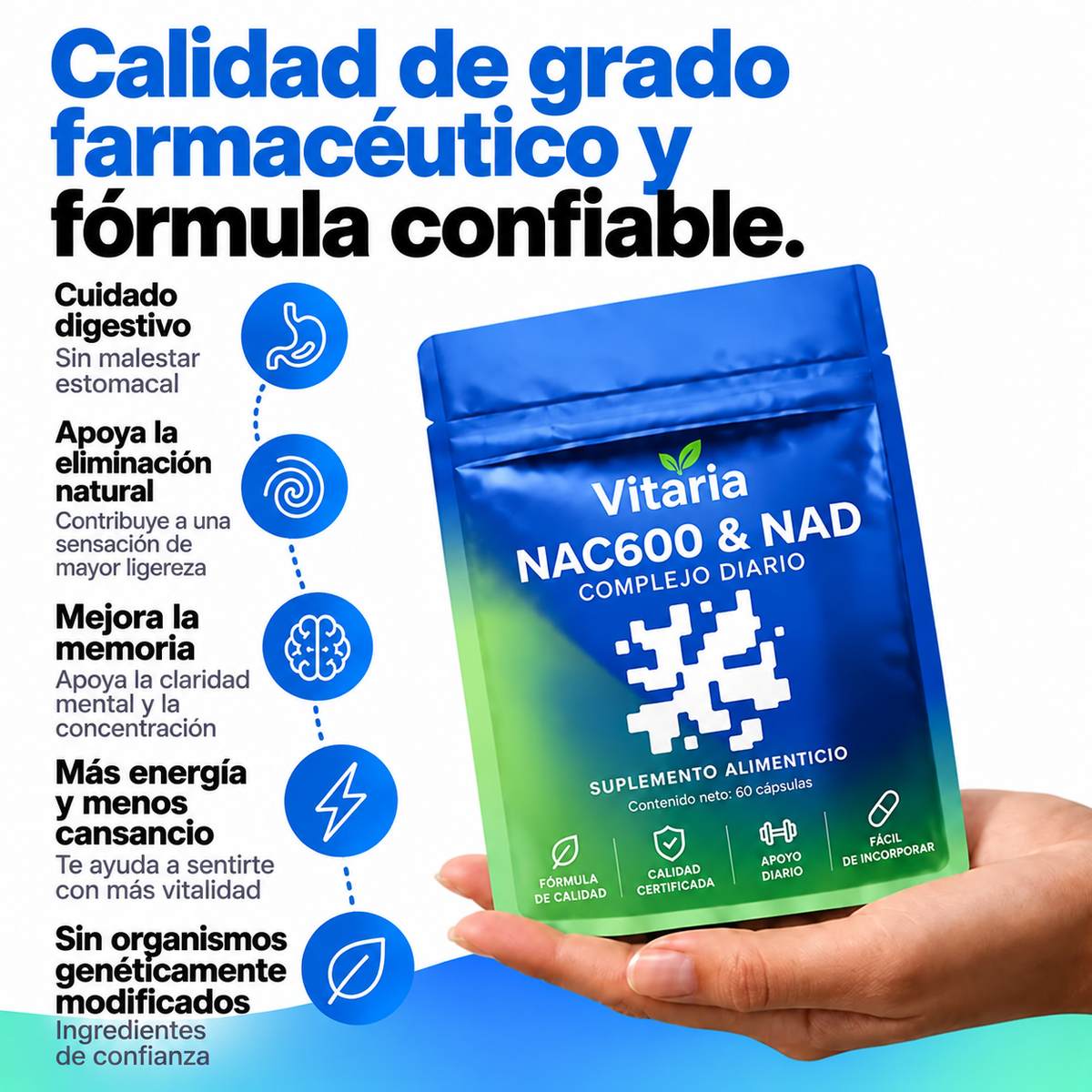 Lo que tu cuerpo necesita, en la dosis que realmente funciona.